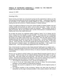 Why healthy lifestyle are so important for us? 1 Speech Of Secretary Francisco T Duque For Doh