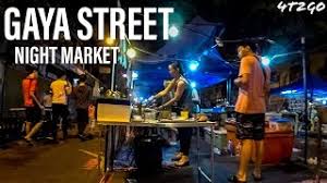 Near to the old filipino craft market. Sabah Gaya Street Night Market Kota Kinabalu 2019 Youtube