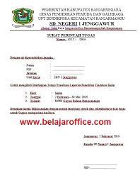 Contoh surat pemberitahuan kegiatan ke polsek doc. Contoh Surat Perintah Perjalanan Dinas Sppd Kepala Desa Cute766