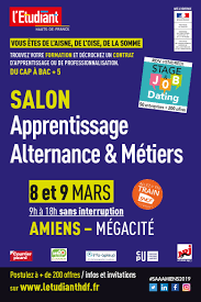 Vous êtes à la recherche d'un emploi : Salon Apprentissage Alternance Et Metiers D Amiens Generation Hdf