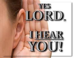 Image result for hearing gods voice images