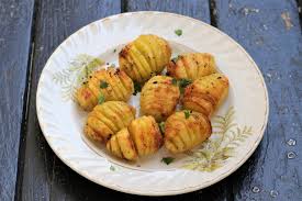 Maybe you would like to learn more about one of these? Sliced Baked Potatoes Recipe Potato Recipe For Starter Healthy Kadai