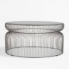 › cb2 glass coffee table. Spoke Smoke Glass Graphite Metal Coffee Table Reviews Crate And Barrel