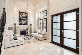 Marmara marble is a type of gray marble with some amazing linear veins quarried in turkey. 75 Beautiful Traditional Marble Floor Living Room Pictures Ideas June 2021 Houzz