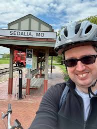 Another section of the Katy Trail State Park completed yesterday with a  round trip from Sedalia to Clifton City 🚴‍♂️