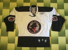 Vintage Echl Reebok Las Vegas Wranglers Hockey Jersey Size Youth S M