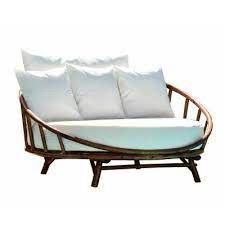 Shop our family run business offering the lowest priced furniture in woodbridge, new jersey. Olu Bamboo Large Round Patio Daybed With Cushions Joss Main Patio Daybed Outdoor Daybed Outdoor Sofa