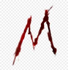 Colorful letters m, m, letter, colorful png and psd. Blood Bloody Alphabet Letter Writing M Hd Png Download Vhv