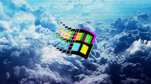 Vaporwave 1990s Windows 95 Windows 98 Clouds Hd Wallpaper Vaporwave Wallpaper Hd Wallpaper Vaporwave