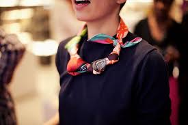 Porter Foulard En Collier Noeuds De Foulard Foulard Porter Foulards