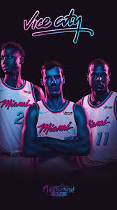 In the summer of 1995, owner micky arison hired pat riley as the head coach and team president. Miami Heat Vice Wallpaper Posted By Ethan Tremblay