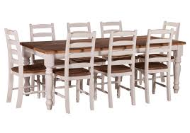 4.64 out of 5 stars, based on 25 reviews Notting Hill 2200 9 Piece Dining Suite