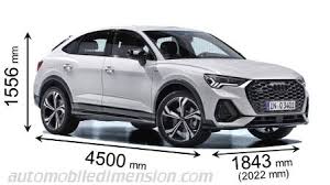 The audi q3 is a subcompact luxury crossover suv made by audi. Audi Q3 Sportback Dimensions And Boot Space Hybrid And Thermal