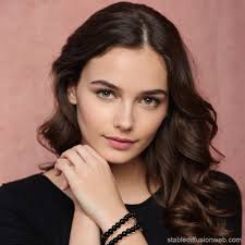 Young Woman in Gentle Repose