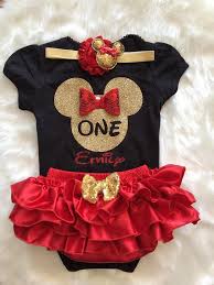 Black And Gold Birthday Party Outfits First Birthday Outfit X2f Red Black And Gold Birthday X2f Red Minnie Mouse Birthday Outfit Baby Girl Birthday Minnie Birthday Party
