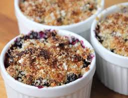 We typically avoid gluten free flour blends, since they can sometimes it's one of our top gluten free desserts that's dairy free too. Gluten Dairy Egg Free Blueberry Crisp Jeanette S Healthy Living