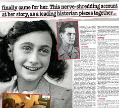The one diary entry Anne Frank couldn't write