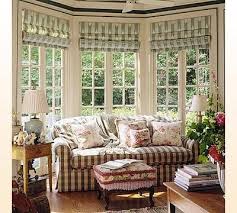 The sheer beauty of bay window treatments sheers are a gorgeous choice for bay windows because they really accentuate your views while softly filtering natural light. Pin By Window Outfitters Inc On Beautiful Rooms Bay Window Treatments Bow Window Treatments Bow Window