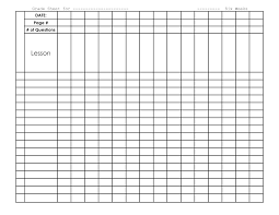 Printable Grade Sheet Room Surf Com