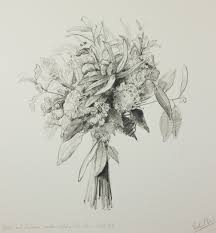 Wholesale wedding flowers, diy tips, bouquet inspiration and more from fiftyflowers. Wedding Bouquet Sketch At Paintingvalley Com Explore Collection Of Wedding Bouquet Sketch