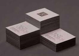 15% off with code zazpartyplan. Square Business Cards 33 Modern Mini Card Design Examples
