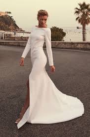 Find great deals on ebay for satin mermaid wedding dresses. Long Sleeve Mermaid Wedding Dresses Dorris Wedding