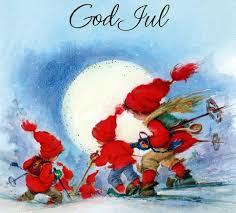 From bakgrunder.com tomte och snögubbe tomte sjunger. Livet Rullar Vidare