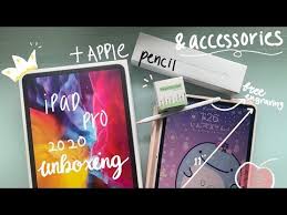 Unboxing Ipad Pro 2020 11 Apple Pencil 2 Accessories Free Engraving Youtube In 2020 Ipad Ipad Pro New Ipad Pro