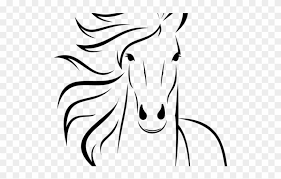 How to draw a horse's head. Horse Clipart Easy Simple Horse Head Drawings Png Download Full Size Clipart 3707047 Pinclipart