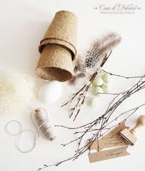 Osternest Aus Naturmaterialien Diy Casa Di Falcone Diy Ostern Diy Osterkorb Osternest Basteln Naturmaterial