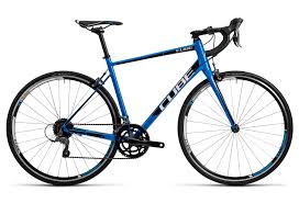 Cube 2016 Road Bike Attain Shimano Claris 8s Blue Black