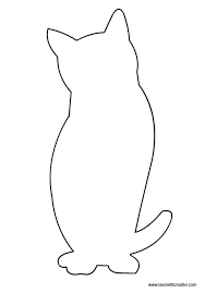 Per insegnare a un bambino a disegnare è necessario. Sagome Gatti Per Lavoretti Gatto In Feltro Disegni Di Gatti Gatti