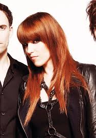 Lzzy Hale Of Halestorm In Red Hair Mode Lzzy Hale Hairstyle Long Hair Styles