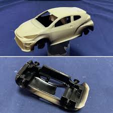 124 GRヤリス ラリー風 完成品 レジン 3Dプリント プラモデル