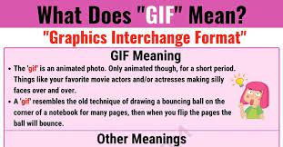 Gif Meaning What Does Gif Mean And Stand For 7esl Gif Meaning Silly Faces Text Abbreviations