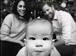 Prince Harry and Meghan Markle's Christmas card features son Archie Harrison 