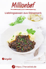Millionbof Med Kartoffelmos Rezept Fur Danische Hausmannskost Rezept Rezepte Hausmannskost Rezepte Essen