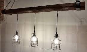 Rustic Beam Light Against The Grain Studio