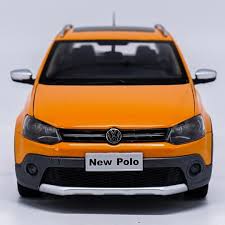 1 18 Volkswagen Cross Polo 2012 Die Cast Scale Car Model Orange Volkswagen Cross Polo Cross Polo Car Model