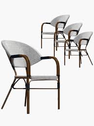 Modern outdoor dining chairs set of 4. Buy Rita Set Of 4 Outdoor Dining Chairs Online Australia
