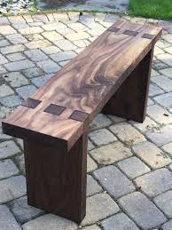 Black Walnut Bench Wood Wood Diy Woodworking Bench
