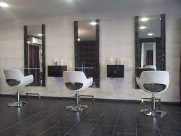 Salon De Coiffure Ambiance Moderne Le Fil De L Ame Salon De Coiffure Salon De Coiffure Chic Meuble Salon