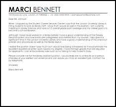 Library Job Sample Cover Letter Cover Letter Templates Examples