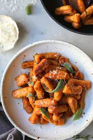 Sweet Potato Gnocchi With Sage Butter Sauce Recipe Sweet Potato Gnocchi Sage Butter Sauce Potato Gnocchi Recipe