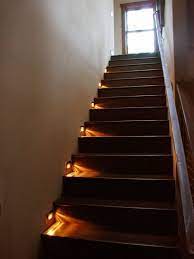 17 Light Stairs Ideas You Can Start Using Today Enthusiasthome Stairway Lighting Basement Stairs Stairs Design