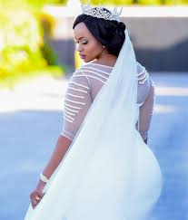 Image May Contain 1 Person Closeup Plus Size Wedding Gowns African Wedding Caribbean Wedding