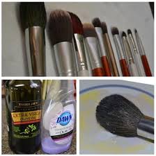 Diy Makeup Brush Cleaner Just 2 Parts Dish Soap And 1 Part Olive Oil Diy Makeup Brush Diy Makeup Brush Cleaner Diy Makeup