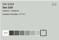 This cool gray will add a calming presence to anywhere it's used. Benjamin Moore Equivalent To Sea Salt