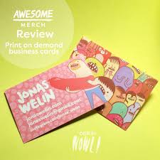 A business card delivers a physical connection and additionally bond in the middle of you or your business and furthermore your customers. Awesome Merchandise Business Cards Review Print On Demand