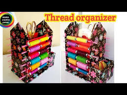 Get it as soon as tue, jul 6. Diy Thread Organizer Idea From Waste Cardboard Sewing Thread Organizer Craft From Waste Cardboard Youtube